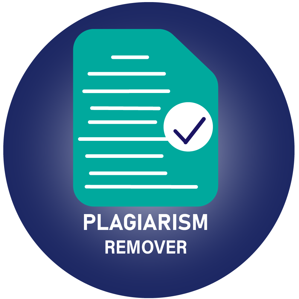 Plagiarism remover tool icon